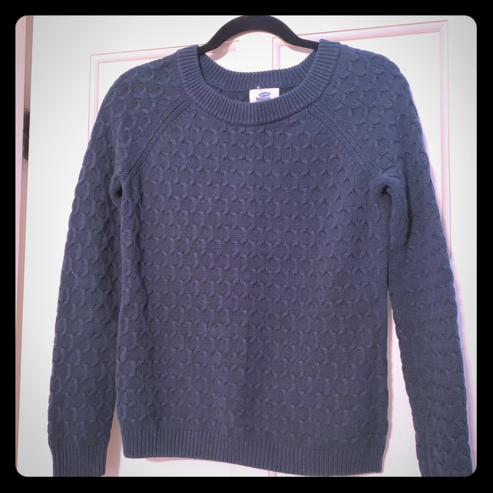 Crew neck teal sweater